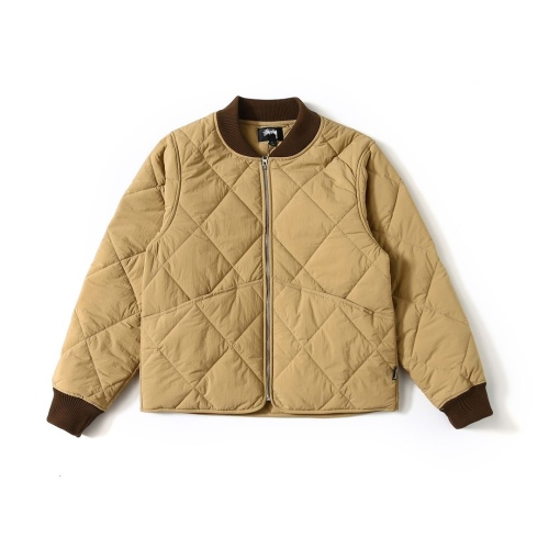 Stussy 8 Ball Olive Quilted Liner Jacket