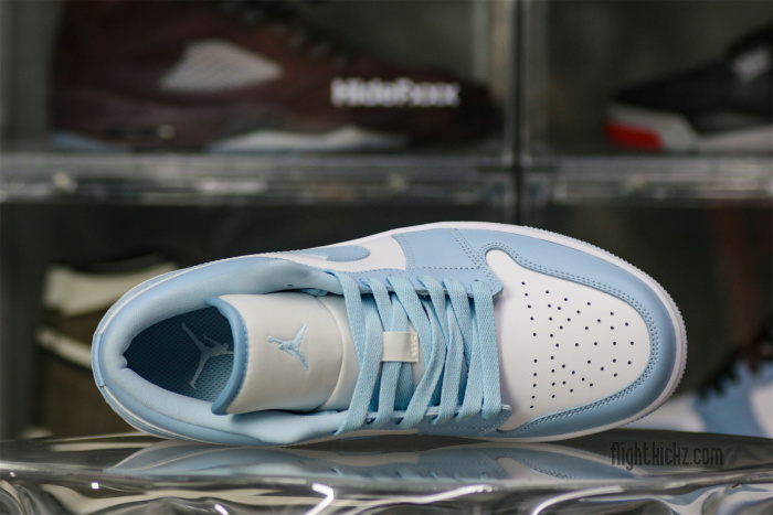 Air Jordan 1 Retro Low White Ice Blue