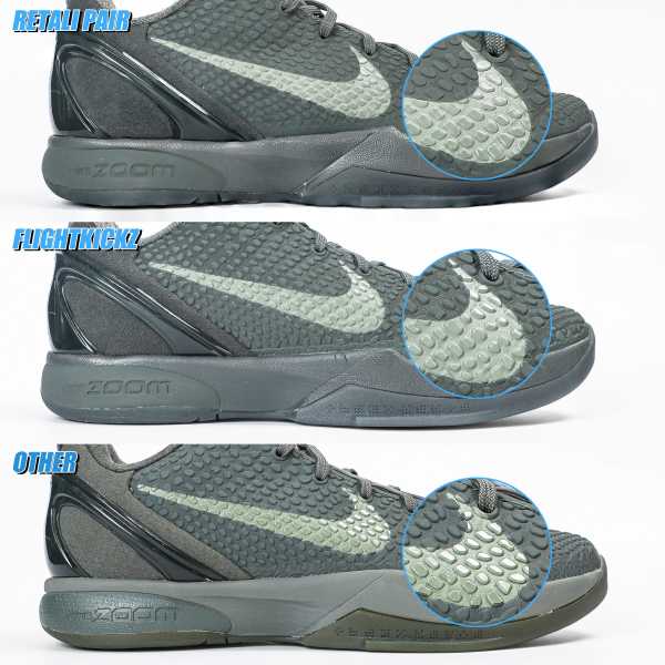 Zoom Kobe 6 Fade To Black 2016(A1 Batch)