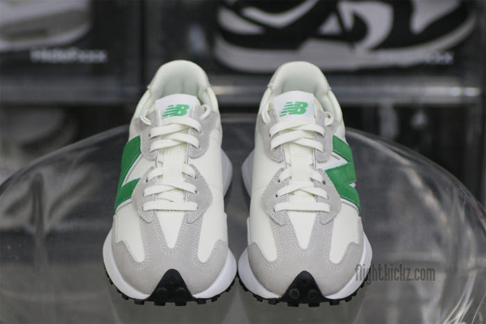 New Balance Wmns 327 Rain Cloud Varsity Green