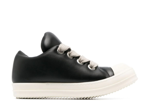 R!ck 0wens Jumbo lace-up padded Black Sneaker