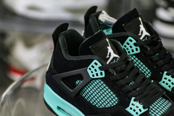 Tiffany X Air Jordan 4 Custom Shoes