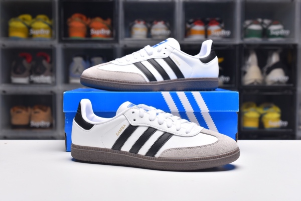 Adidas Samba OG White Black Gum (B75806)