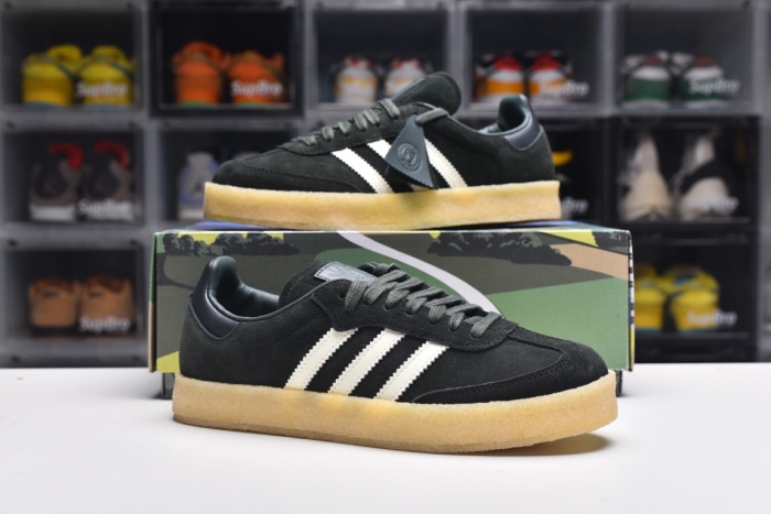 Ronnie Fieg X Clarks X 8th Street Samba Shadow Green
