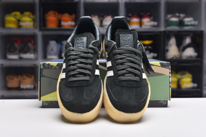 Ronnie Fieg X Clarks X 8th Street Samba Shadow Green