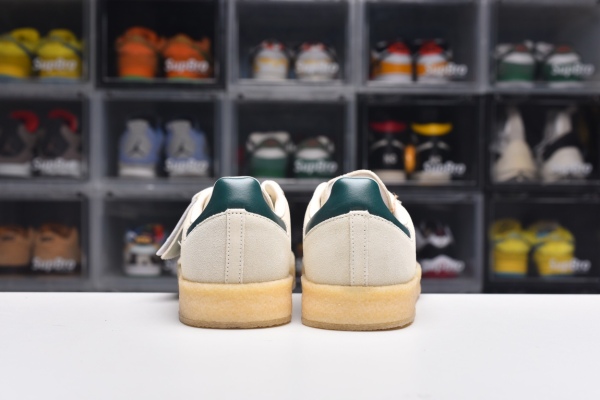 Ronnie Fieg X Clarks X 8th Street Samba Chalk White