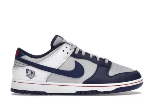 Nike Dunk Low EMB NBA 75th Anniversary Brooklyn Nets