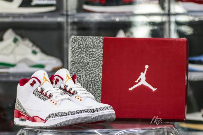 Air Jordan 3 Cardinal Red 2022
