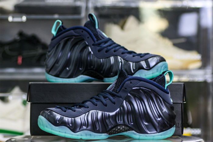 Nike Air Foamposite Pro (Obsidian/Aqua)（A1）