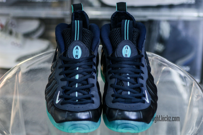 Nike Air Foamposite Pro (Obsidian/Aqua)（A1）