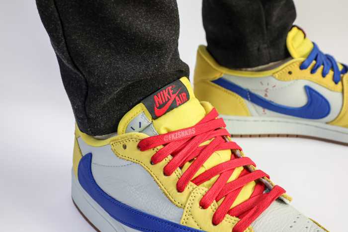 Travis Scott x Air Jordan 1 Retro Low OG SP “Elkins/Canary Yellow” (LN5 A1 batch)