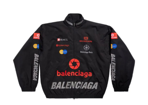 Balancig*  logo-print Zip Jacket