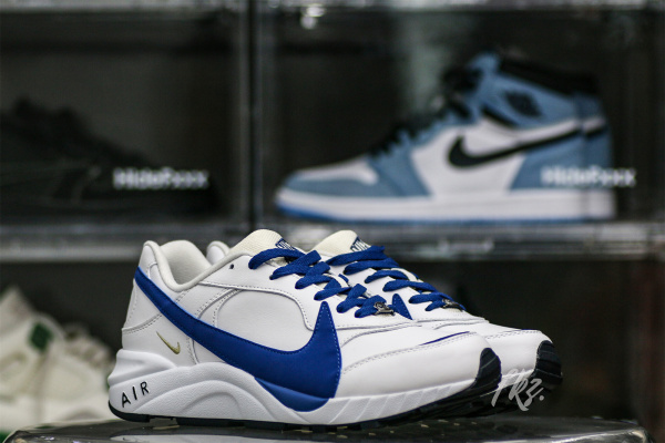 Nike Air Grudge Leather  White Blue