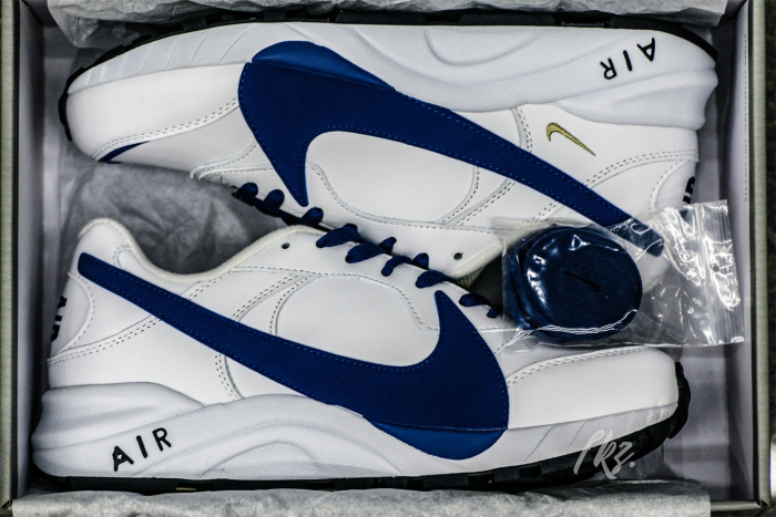 Nike Air Grudge Leather  White Blue
