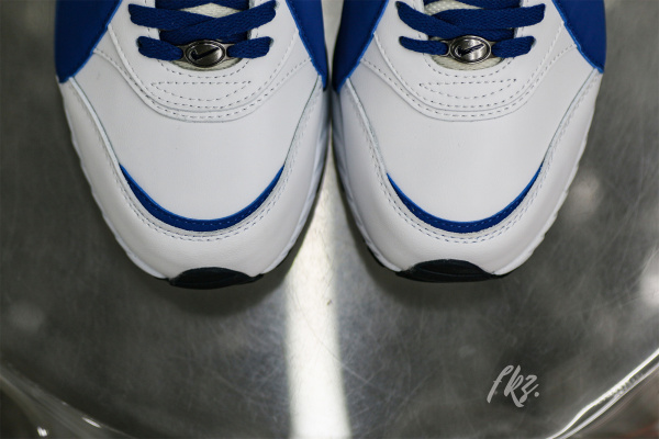 Nike Air Grudge Leather  White Blue