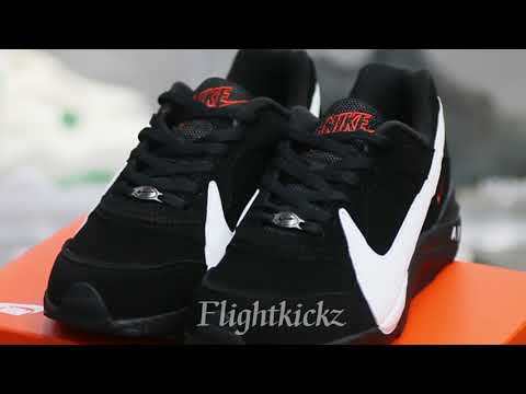 Nike Air Grudge Leather Black  White