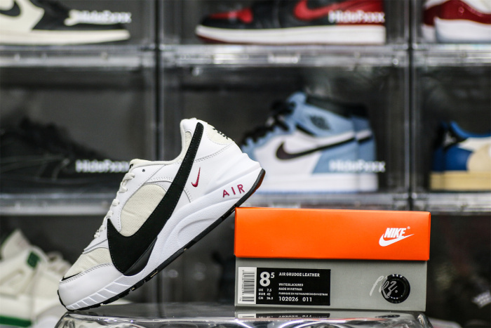 Nike Air Grudge Leather  White Black