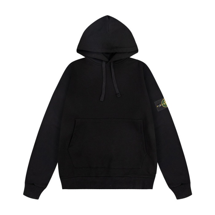 Stone Island Basic Functional Unisex Hoodie with a compass badge