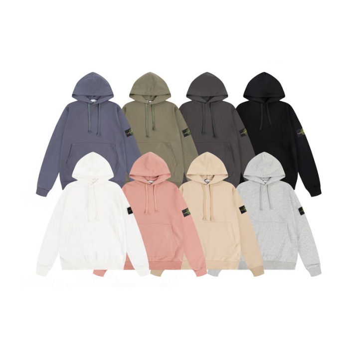 Stone Island Basic Functional Unisex Hoodie with a compass badge