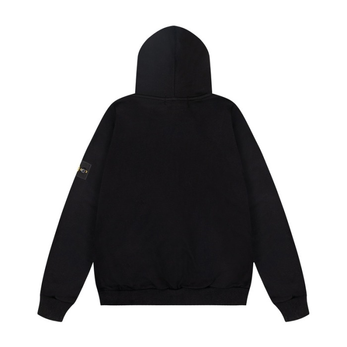Stone Island Basic Functional Unisex Coat/Jacket with a compass badge