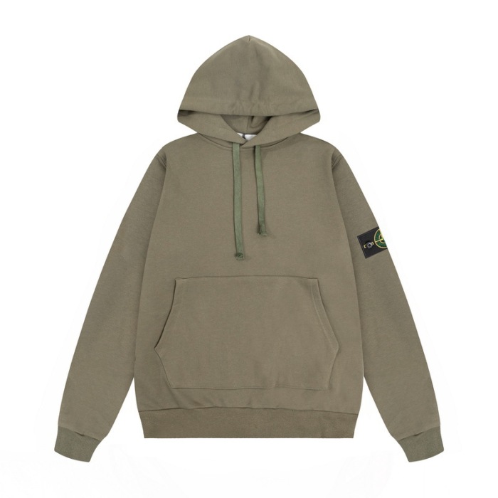 Stone Island Basic Functional Unisex Hoodie with a compass badge