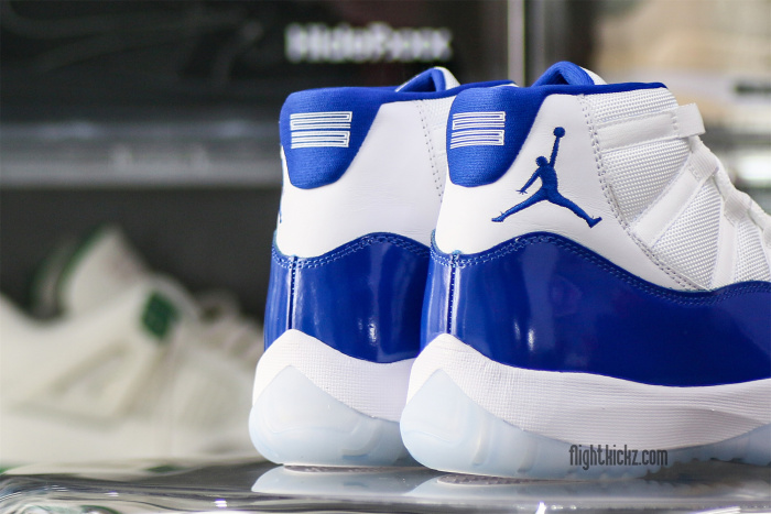 Air Jordan 11 Retro Concord Sketch White Royal Blue Oxidized