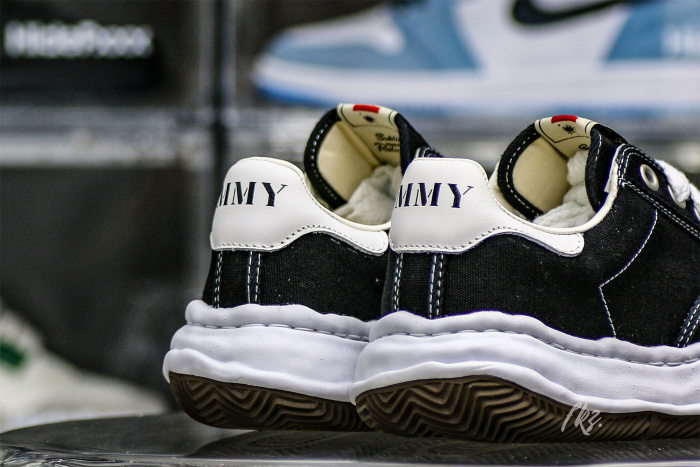 MaisOn Margiel@ Yasuhir0 Blakey OG Sole Canvas Low Black No Logo sneakers