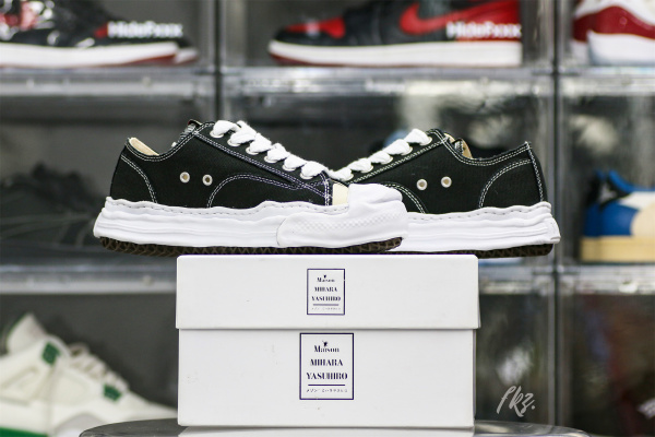 Maison Margiela Yasuhir0 Hank low-top Black sneakers