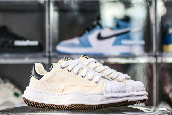 Maison Margiela Yasuhir0 OG Sole Shellcap Canvas Low-top Sneakers