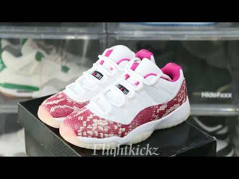 Air Jordan 11 Retro Low Pink Snakeskin (2019) (Women's)