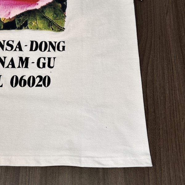 Suprem3 Seoul Box Logo Tee White
