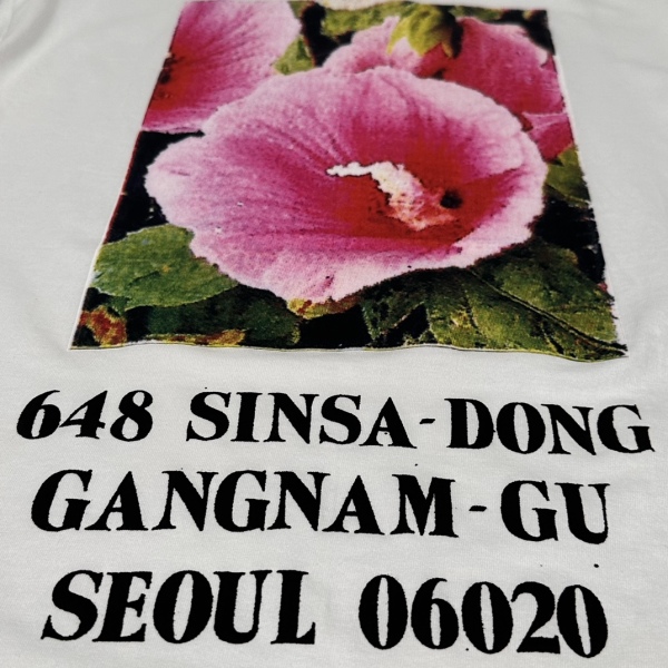 Suprem3 Seoul Box Logo Tee White