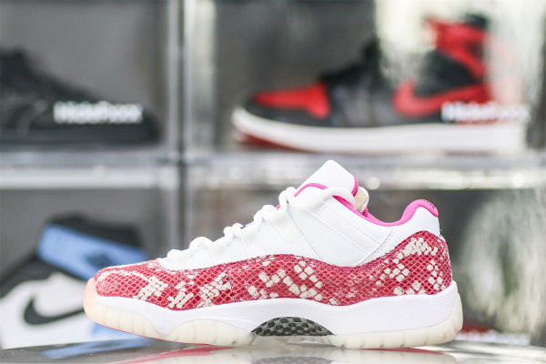 Air Jordan 11 Retro Low Pink Snakeskin (2019) (Women's)
