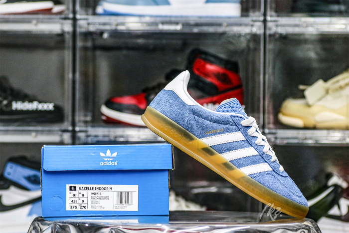 Adidas Gazelle Indoor Blue Fusion Gum