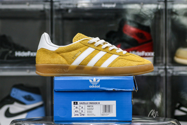 Adidas Gazelle Indoor Orange Peel White