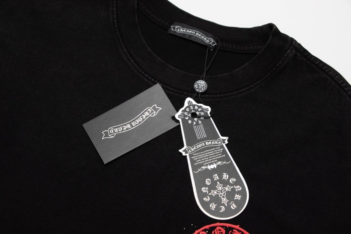 Chrome Hearts Horsebit Print Bead-DyedT shirt 2024