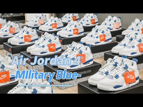 Air Jordan 4 “Military Blue  2024 (FK's A1 Batch)