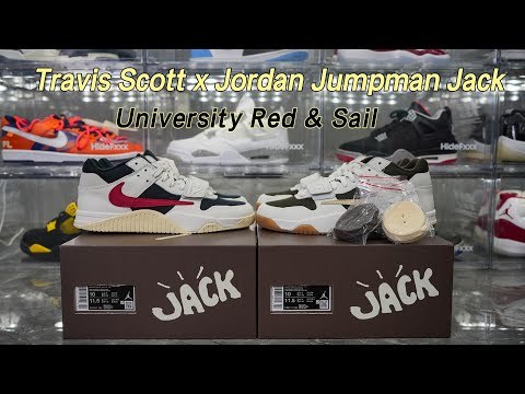 Travis Scott x Jordan Jumpman Jack TR University Red