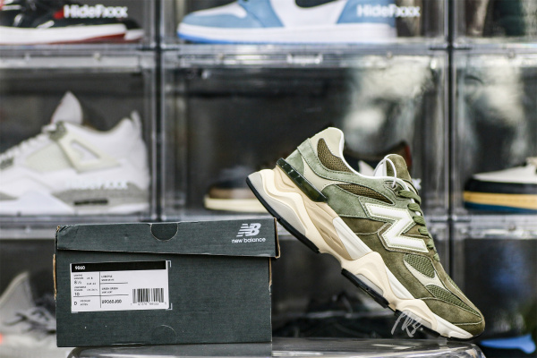 New Balance 9060 Dark Camo Sandstone