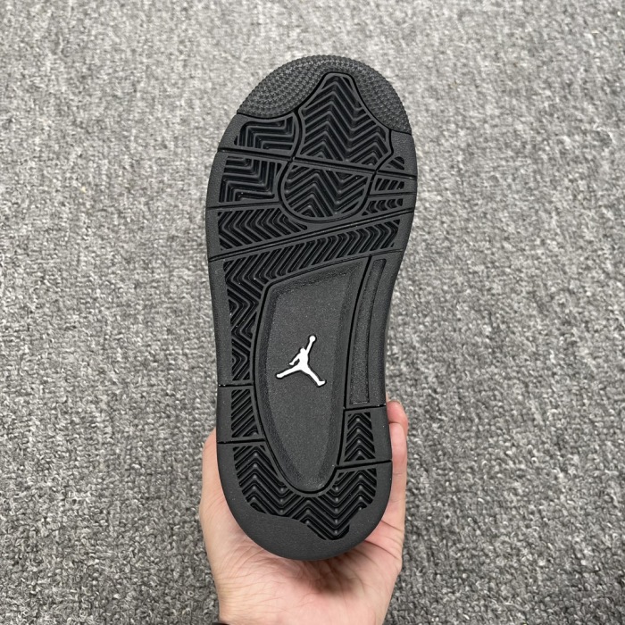 Air Jordan 4 Retro 'Black Cat' 2020Kid Preschool