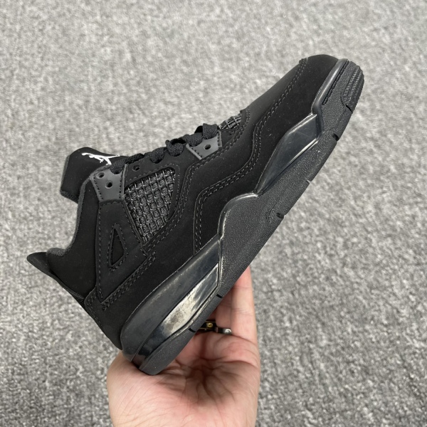 Air Jordan 4 Retro 'Black Cat' 2020Kid Preschool