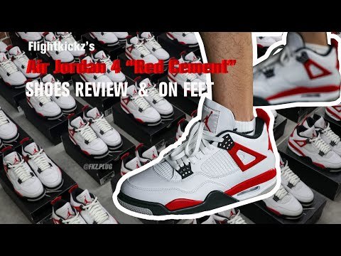 Air Jordan 4  Red Cement  2023（A1）