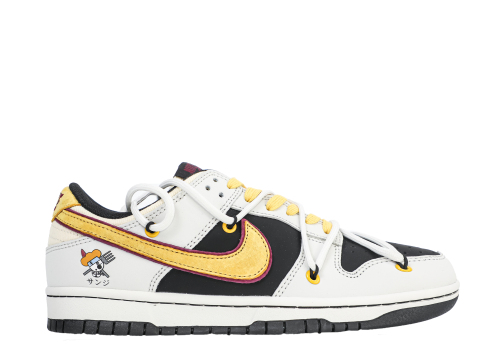 Otomo Katsuhiro x Nike Dunk One Piece Luffy White Yellow