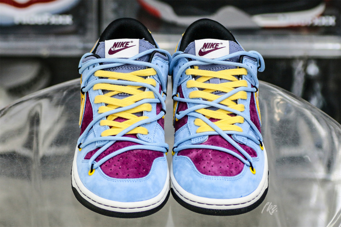 Otomo Katsuhiro x Nike Dunk One Piece Luffy Purple