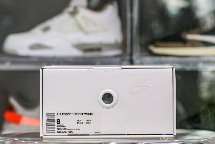 Nike Off-White Air Force 1 AF1  University Red