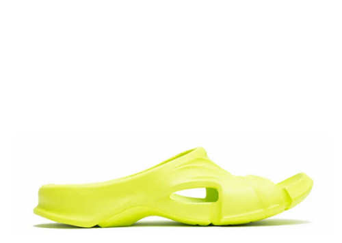 Balenciag* Mold Slide Sandal Lime