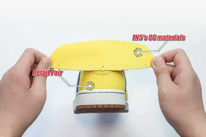 Travis Scott x Air Jordan 1 Retro Low OG SP “Elkins/Canary Yellow”（A1）