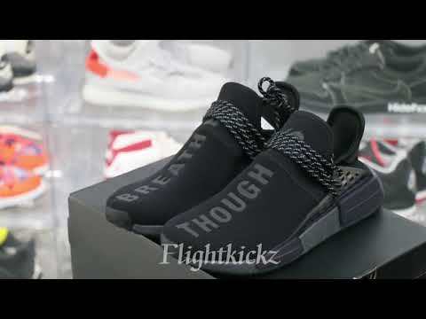 Pharrel X NMD Human Race Triple Black