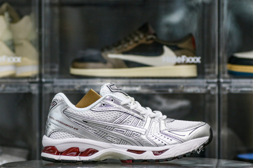 Gel Kayano 14 Pure Silver Red 2021