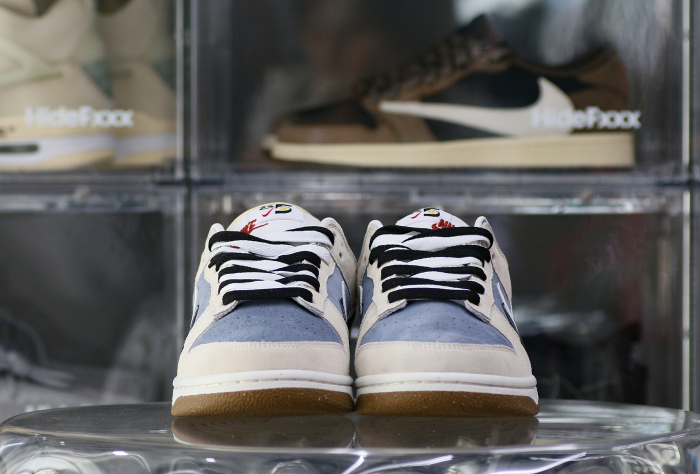 Nike Dunk Low Double Swoosh SE 85 Blue White